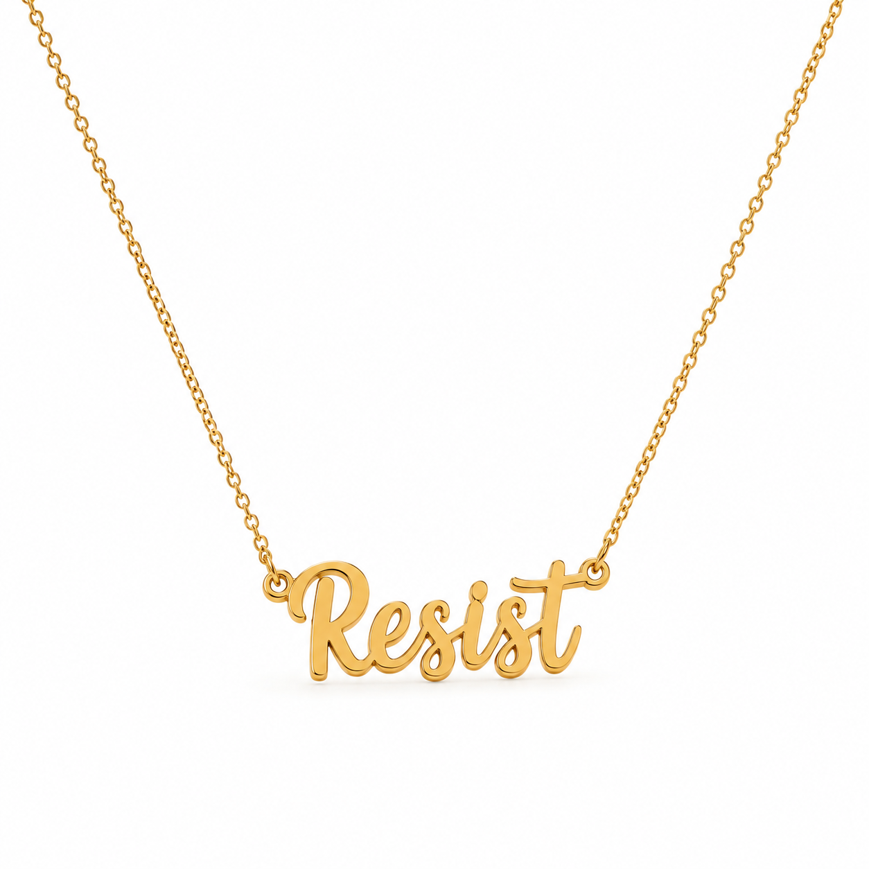 Resist Necklace
