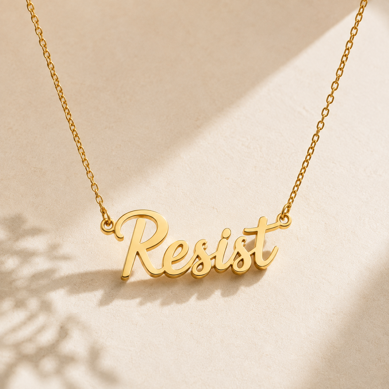 Resist Necklace