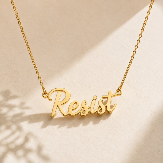 Resist Necklace