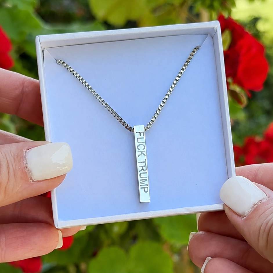 Fuck Trump - Necklace
