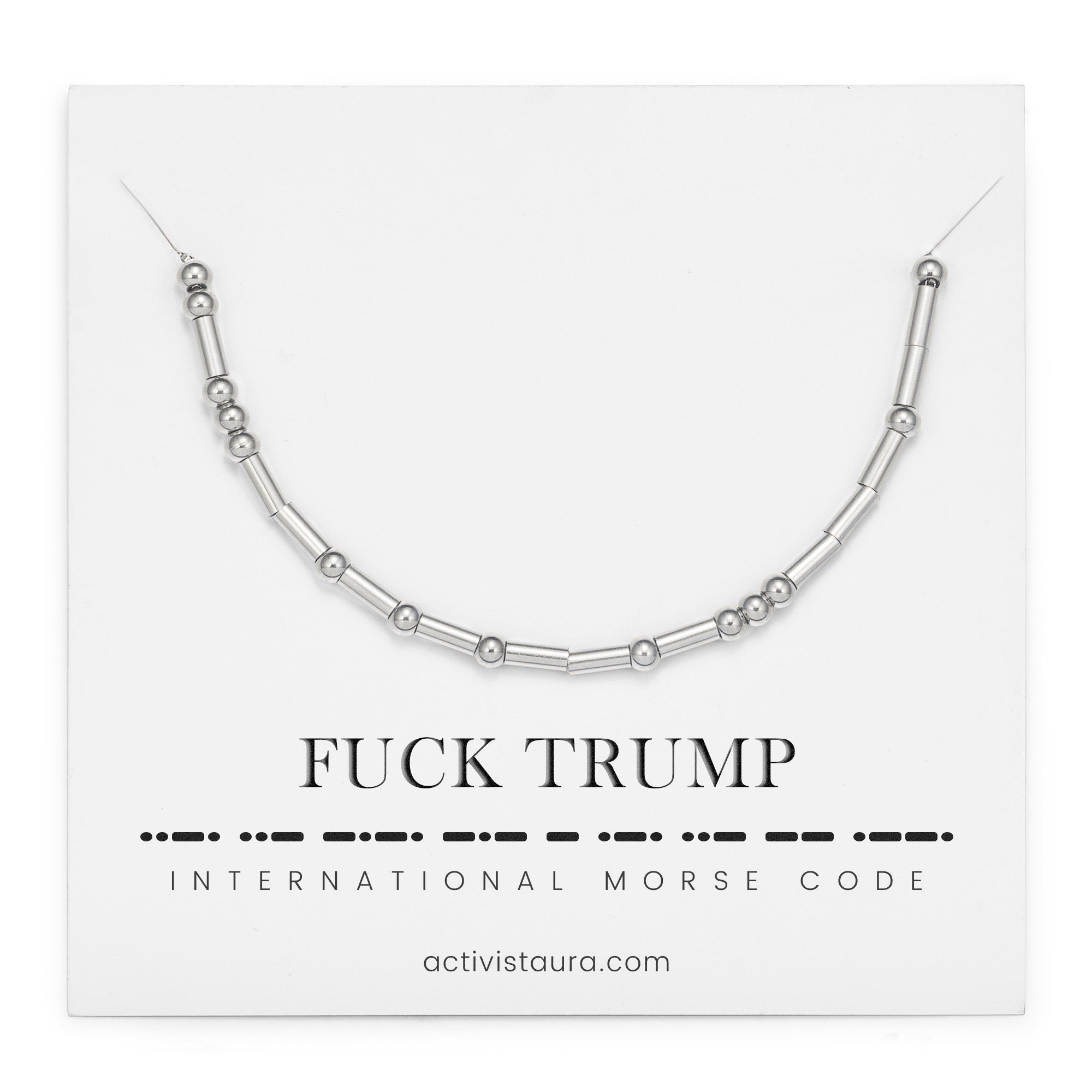 Fuck Trump - Necklace