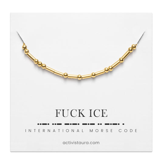 Fuck ICE - Necklace