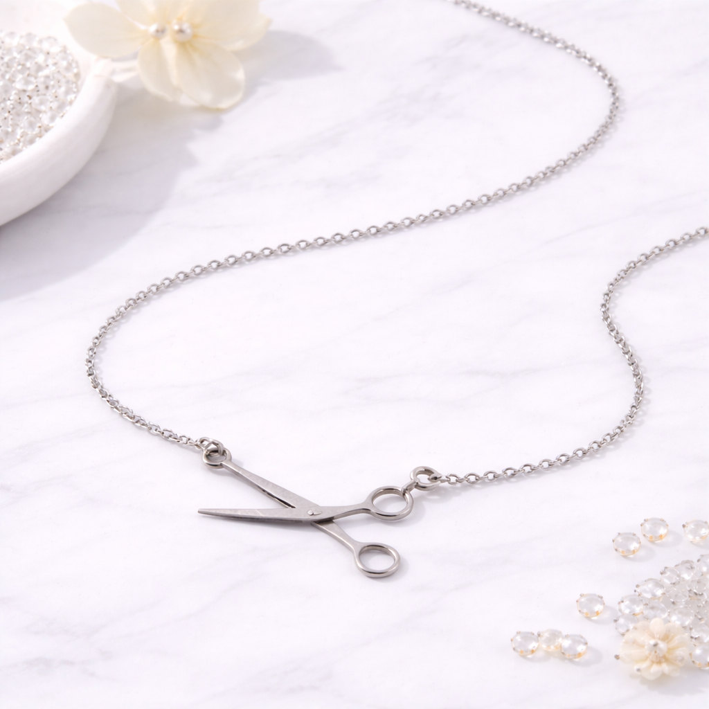 Feminist Scissor Necklace